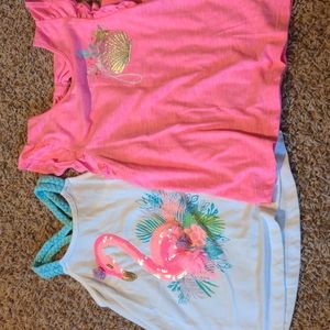 2 girls size 6 tanks